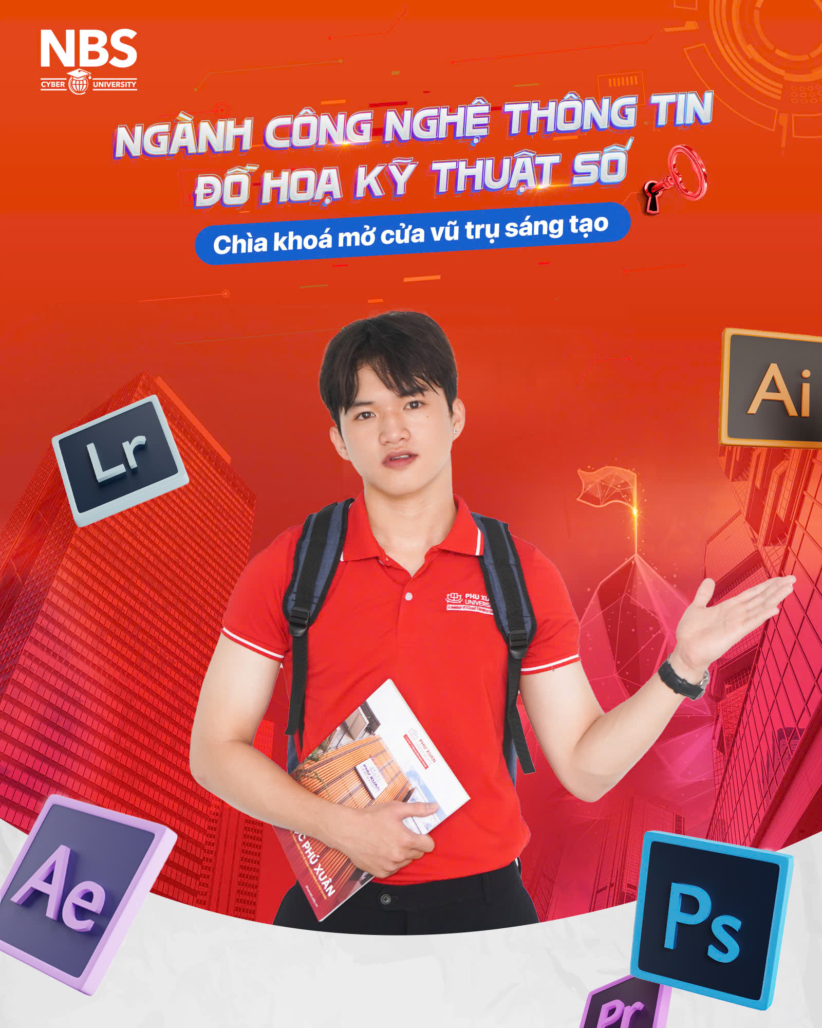 Đào tạo đại học trực tuyến NBS hoạ kỹ thuật số tại Viện NBS