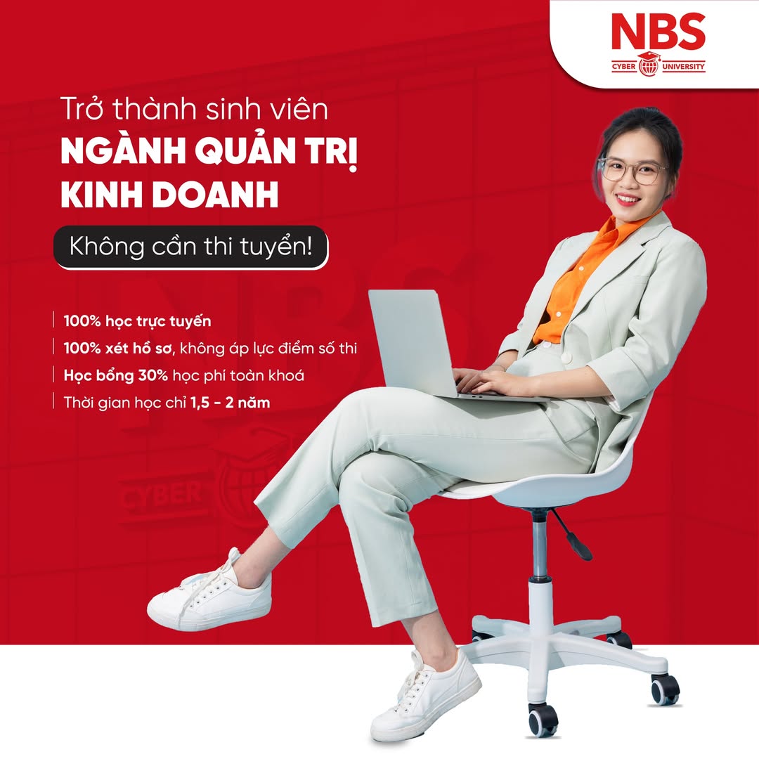 Lí do nên học Quản trị Kinh doanh hệ đào tạo từ xa tại Viện NBS?