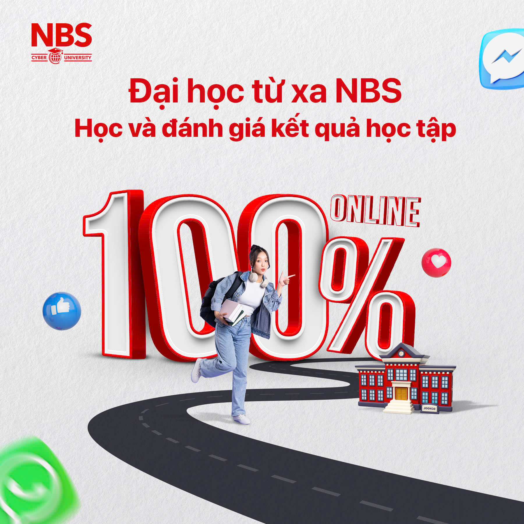 Viện Kinh Doanh & Công Nghệ NBS – Thuộc top các trường đại học từ xa hàng đầu