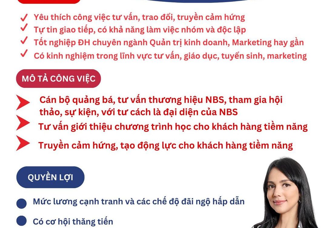 📣𝐓𝐡𝐨̂𝐧𝐠 𝐛𝐚́𝐨 𝐭𝐮𝐲𝐞̂̉𝐧 𝐝𝐮̣𝐧𝐠 <ĐẠI SỨ TƯ VẤN THƯƠNG HIỆU NBS>