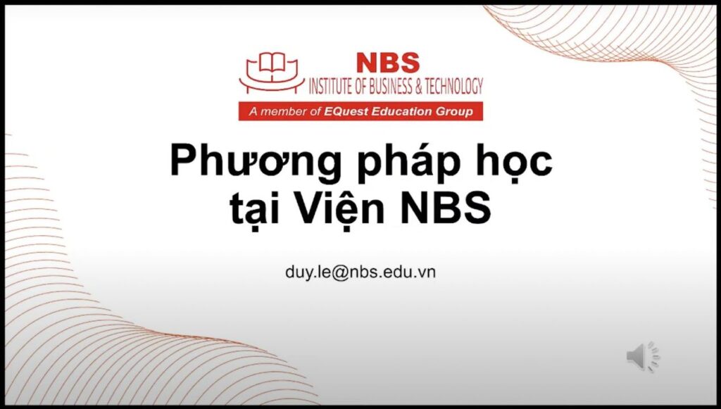 📢 VIỆN NBS TỔ CHỨC LIVESTREAM BUỔI HỌC “PHƯƠNG PHÁP VÀ CÔNG CỤ HỌC TẬP TẠI NBS” CHO 600 SINH VIÊN TRƯỜNG CAO ĐẲNG VIỆT MỸ 📚💻