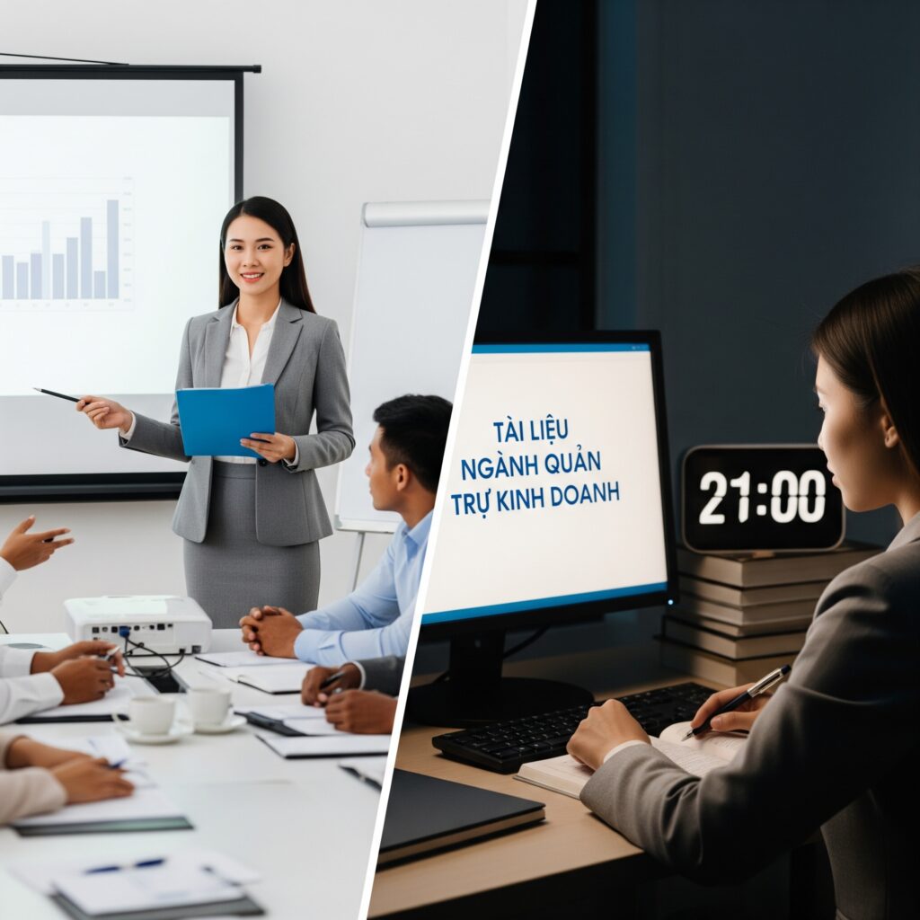 Học Quản trị Kinh doanh hệ đào tạo từ xa tại Viện NBS – Học một ngành, ứng dụng mọi nơi