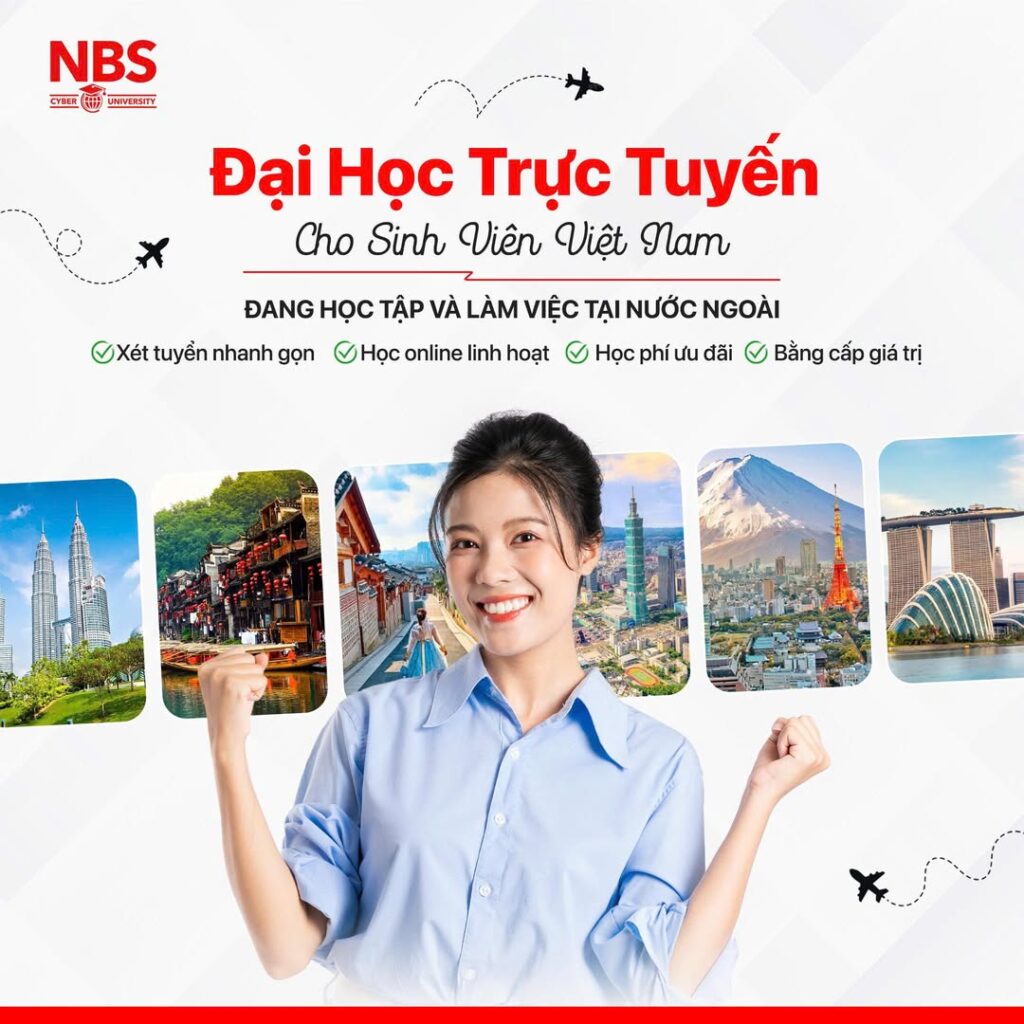 Người đang ở nước ngoài học đại học từ xa tại Viện NBS có được không?