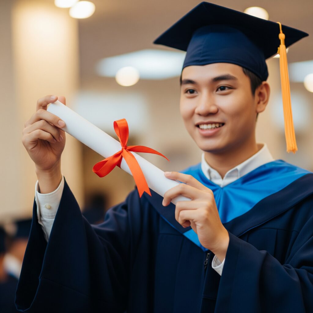 Bằng đại học từ xa có sử dụng học tiếp được nữa không?