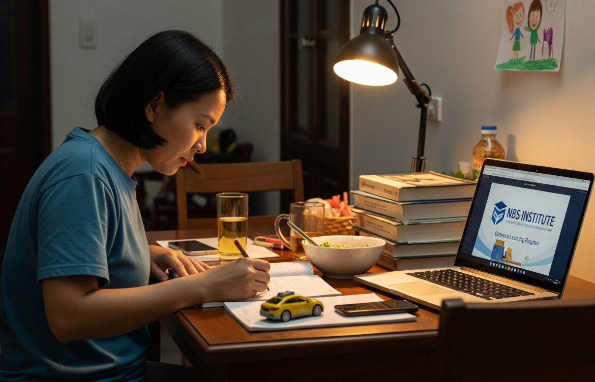 Học đại học từ xa tại Viện NBS cho phụ huynh bận rộn – Có khả thi không?
