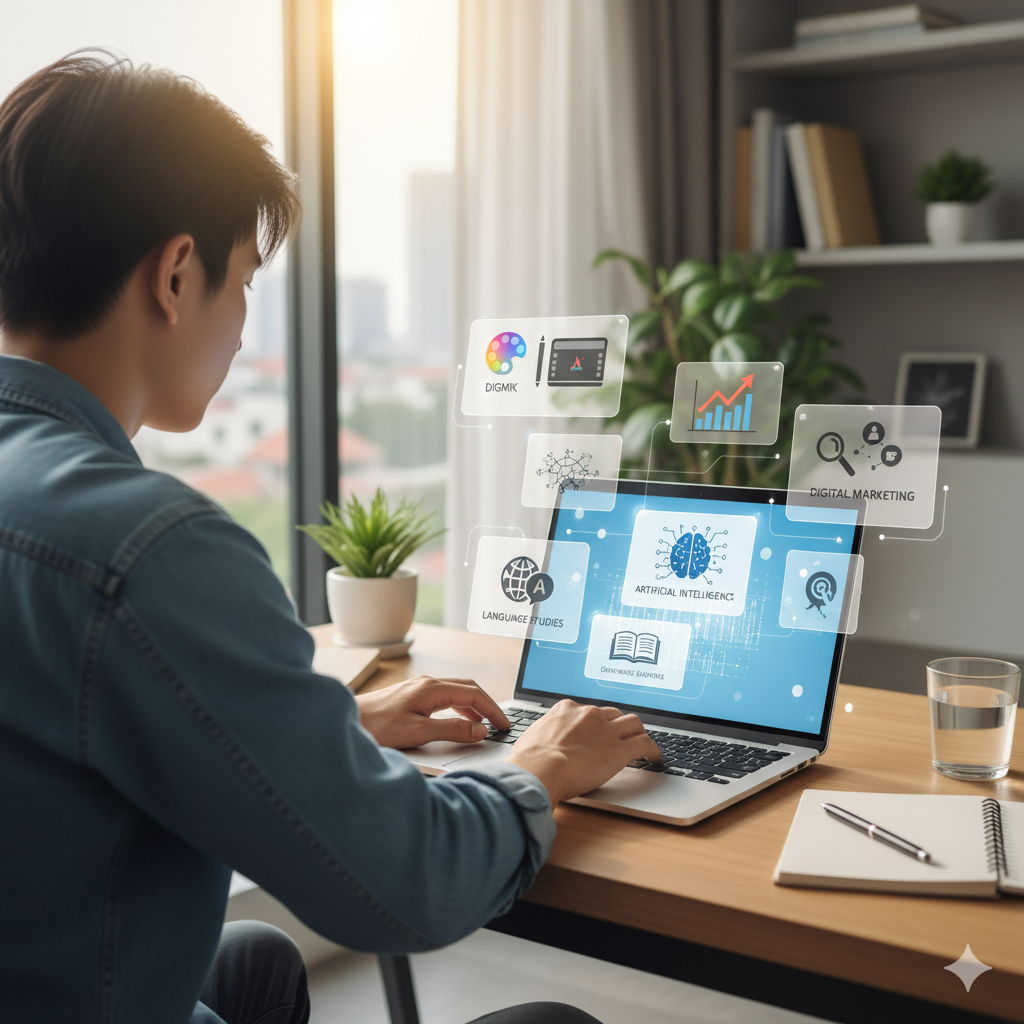 Top ngành học hệ đào tạo từ xa được sinh viên chọn nhiều nhất