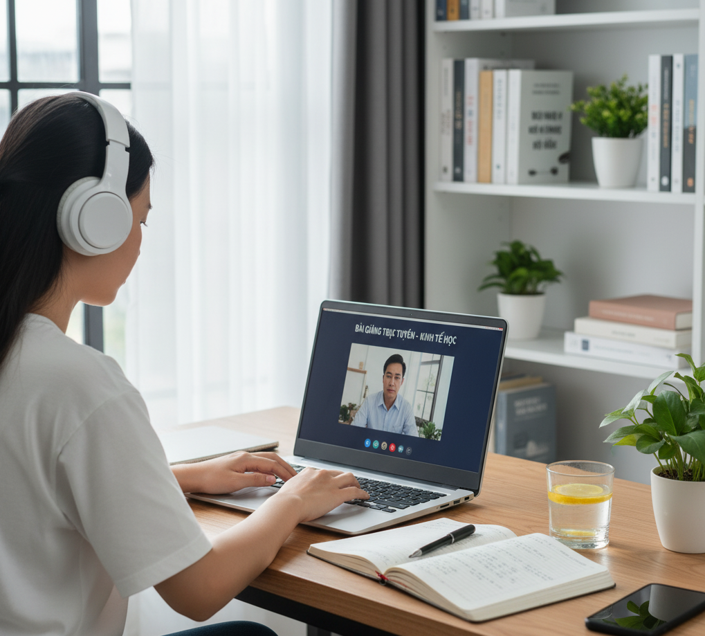 Cách tạo ra môi trường học đại học từ xa hiệu quả tại nhà – dành cho sinh viên đại học từ xa